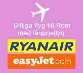 S�k billigt flyg till Rom.