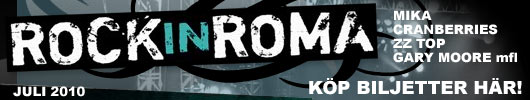 Rock in Roma - Rockfestival. K�p biljetter h�r!