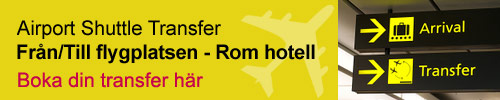 Boka shuttle in till Rom!