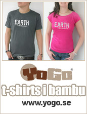 YoGo.se - Milj&ouml;v&auml;nliga t-shirts med tryck. Nu &auml;ven i det nya milj&ouml;v&auml;nliga materialet BAMBU!