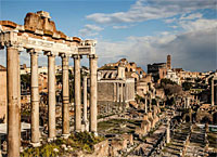 Forum Romanum och Palatine Hill