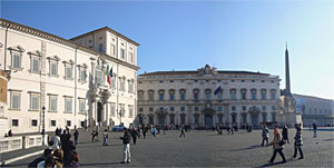 Piazza del Quirinale nyår